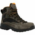 Rocky MTN Stalker Pro Waterproof Mountain Boot, CHARCOAL, M, Size 12 RKS0644
